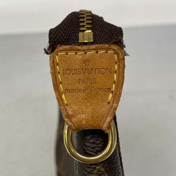 LOUIS VUITTON Brown Monogram Pochette Pouch - Picture 5 of 7